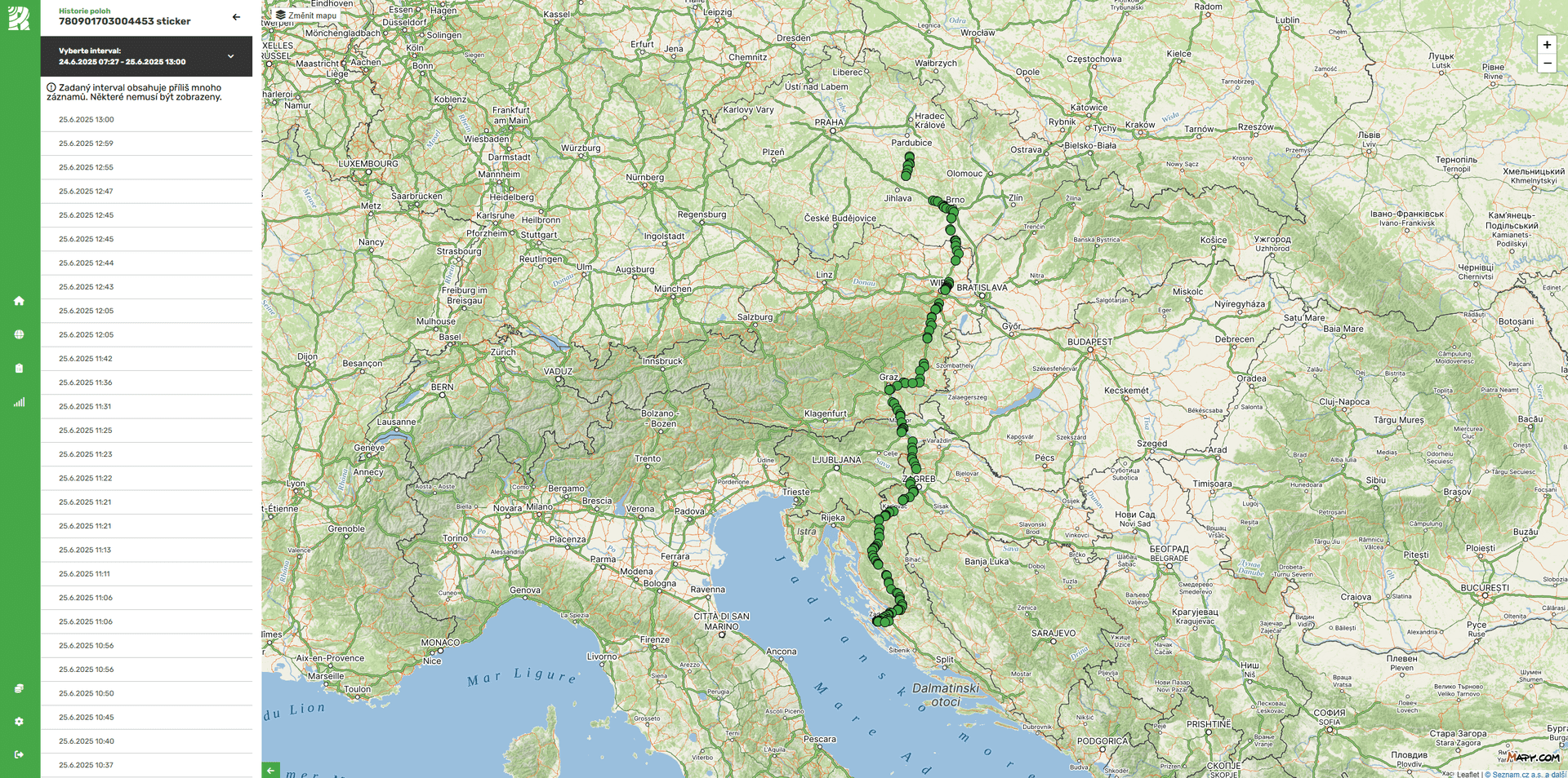 GPS lokátor