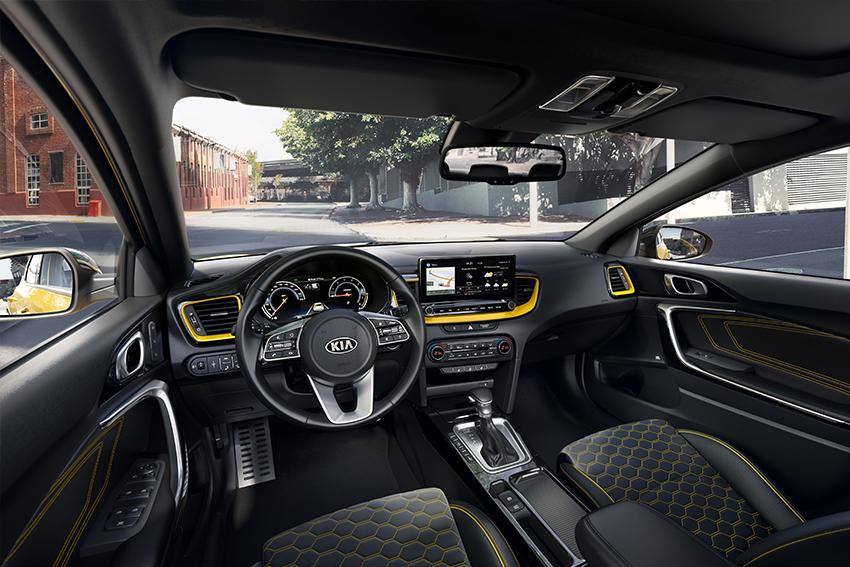 Interiér městského automobilu Kia XCeed Interiér městského automobilu Kia XCeed