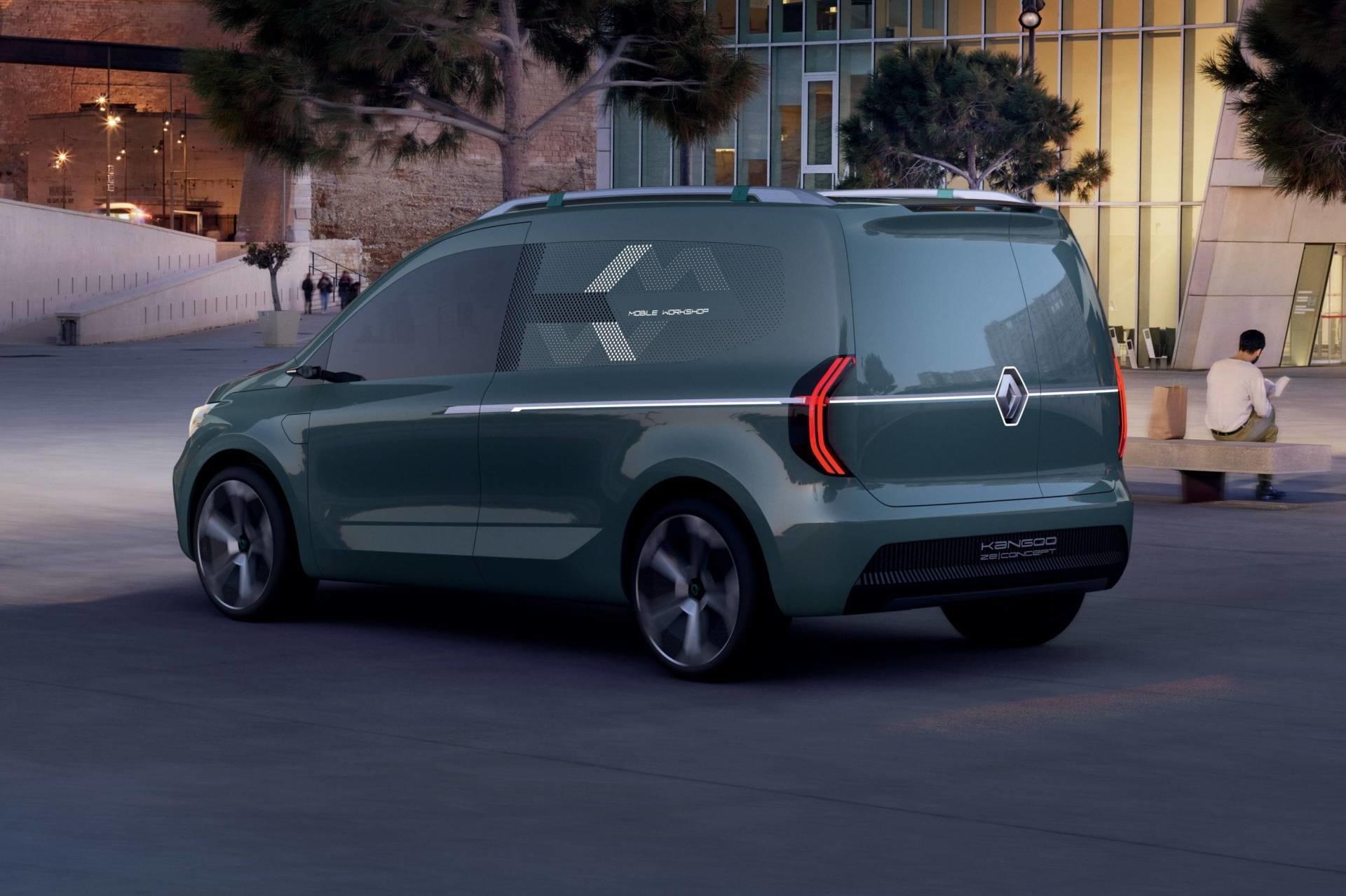 Koncept nového vozu Renault Kangoo Koncept nového vozu Renault Kangoo