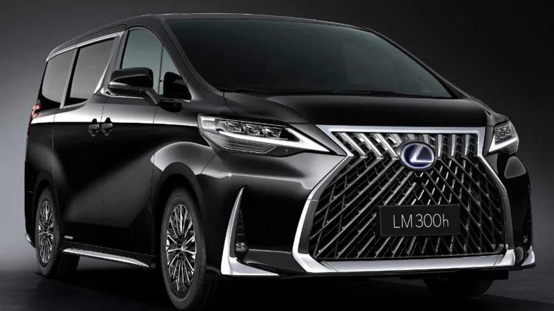 Luxusní dodávka Lexus LM300h v Šanghaji Luxusní dodávka Lexus LM300h v Šanghaji