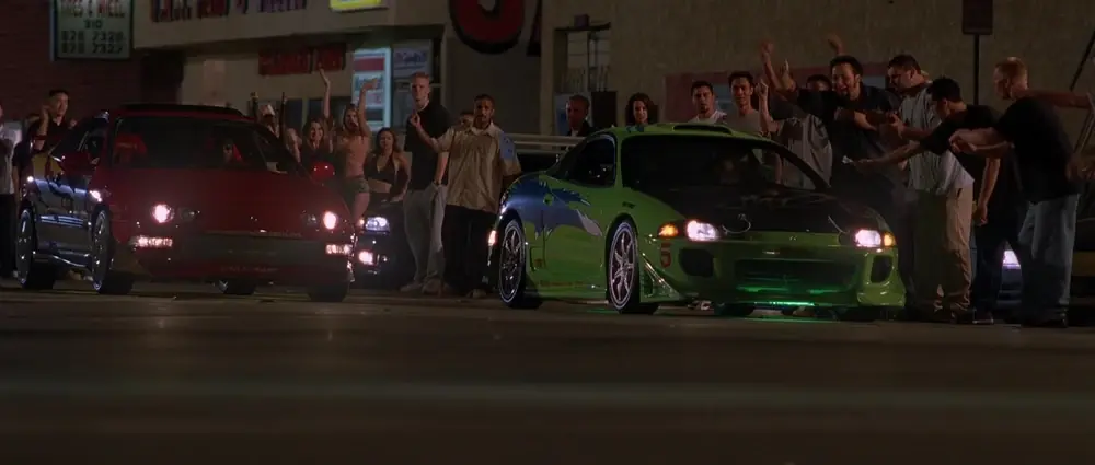 Ikonický vůz Mitshubishi Eclipse ze série Fast and Furious
