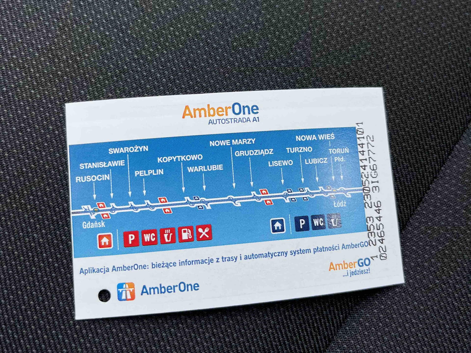Kartička AmberOne