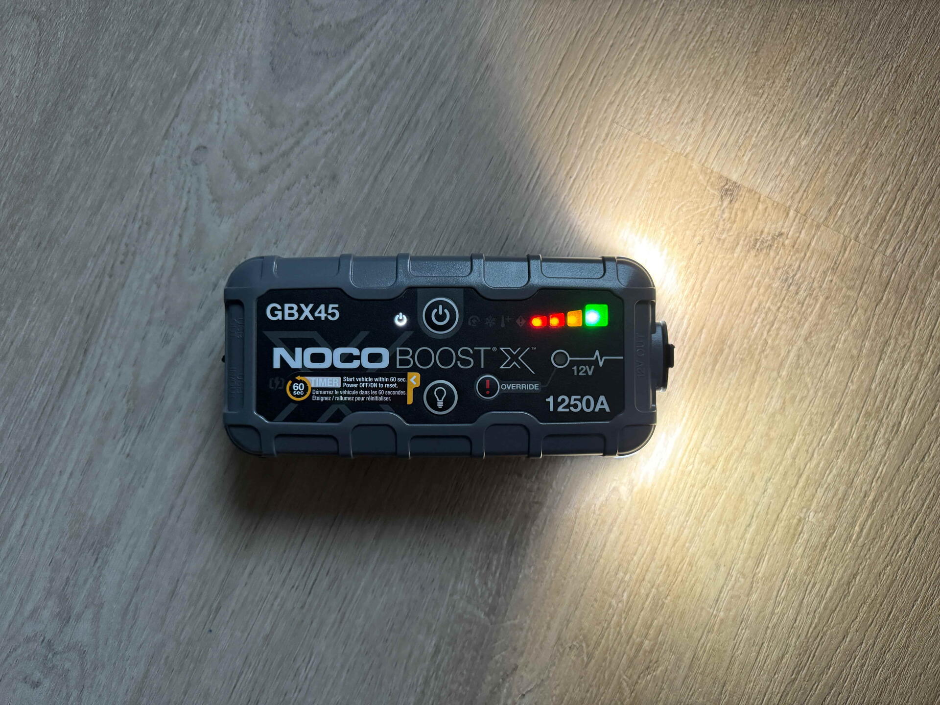 Noco Boost X GBX45 1250A – redakční test Portálu řidiče