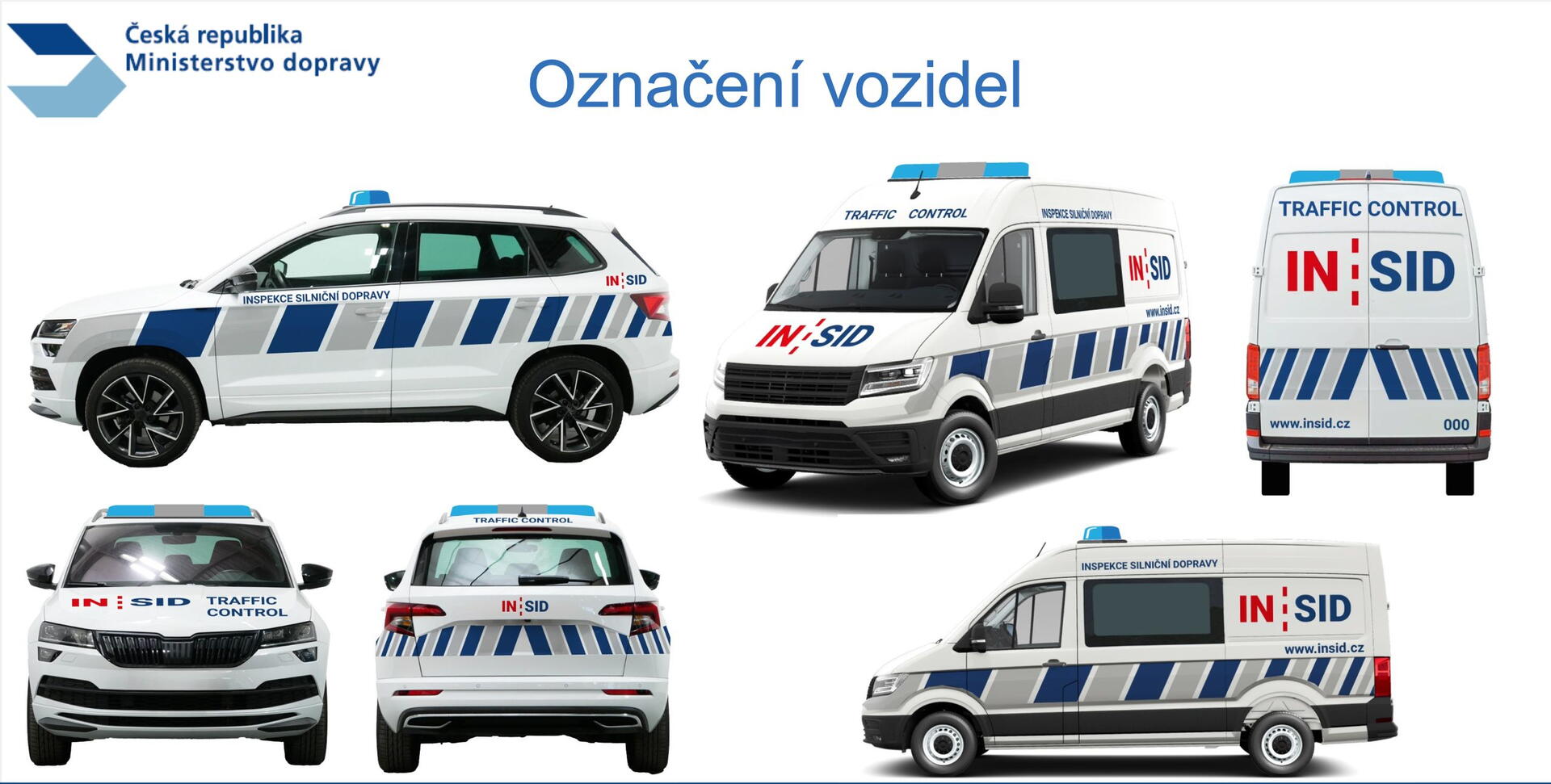 Označení vozidel