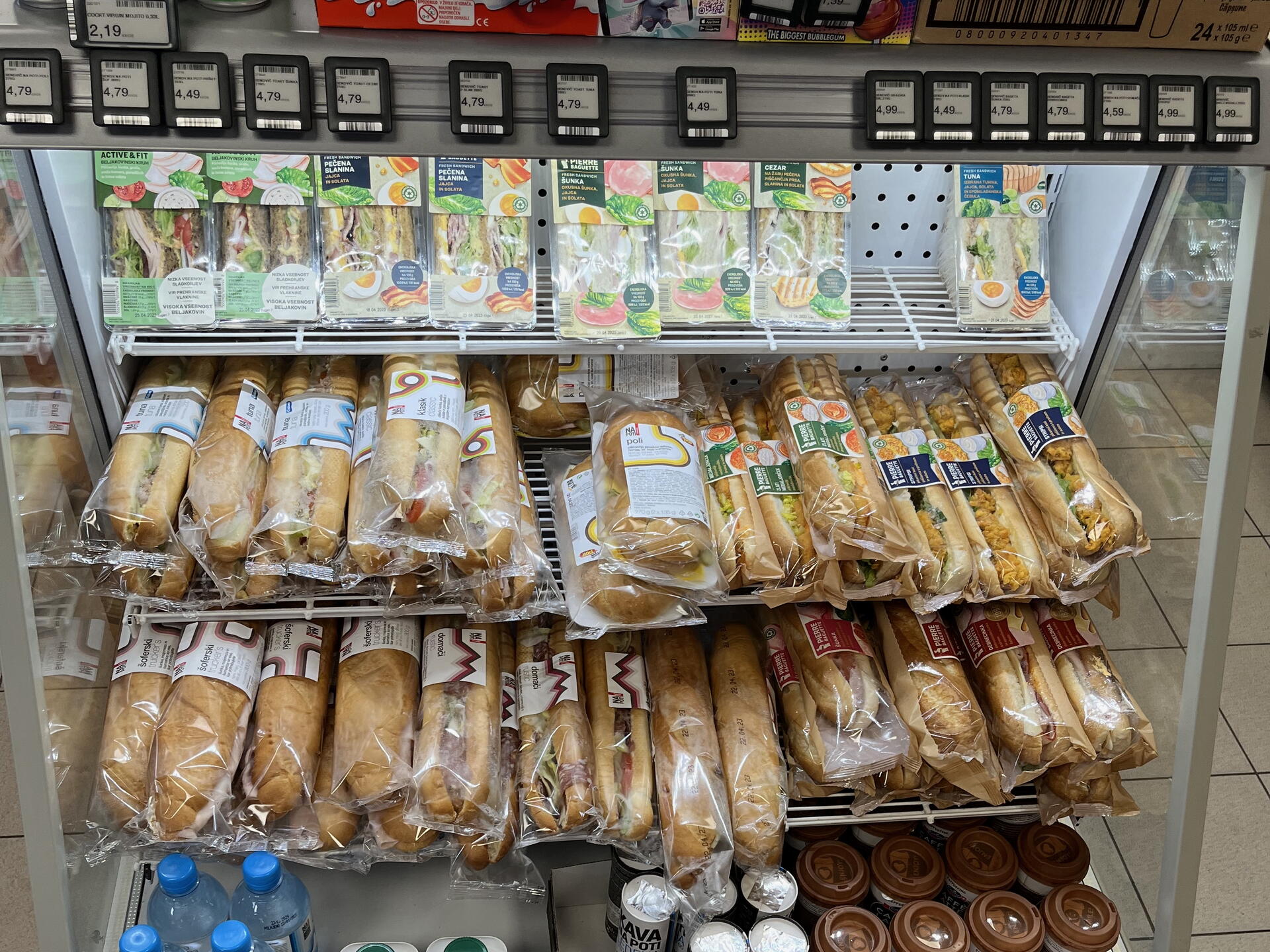 Bagety na Petrol Šentilj v Slovenskih Goricah