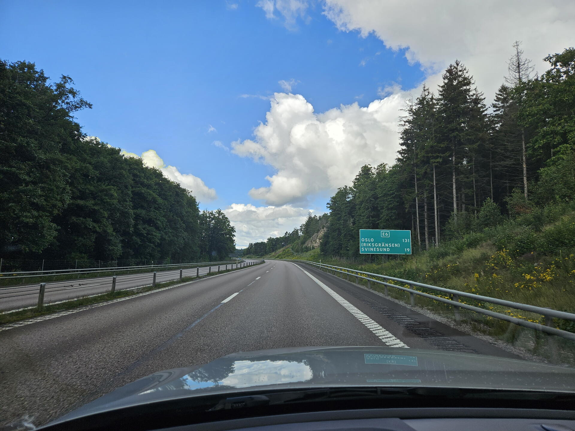 Plánování cesty autem do Skandinávie