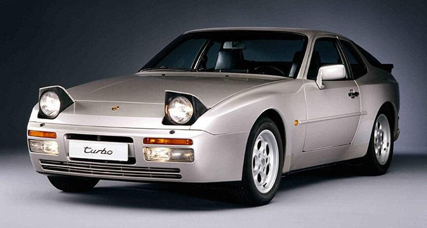 Porsche 944 Turbo a jeho pozměněný nárazník