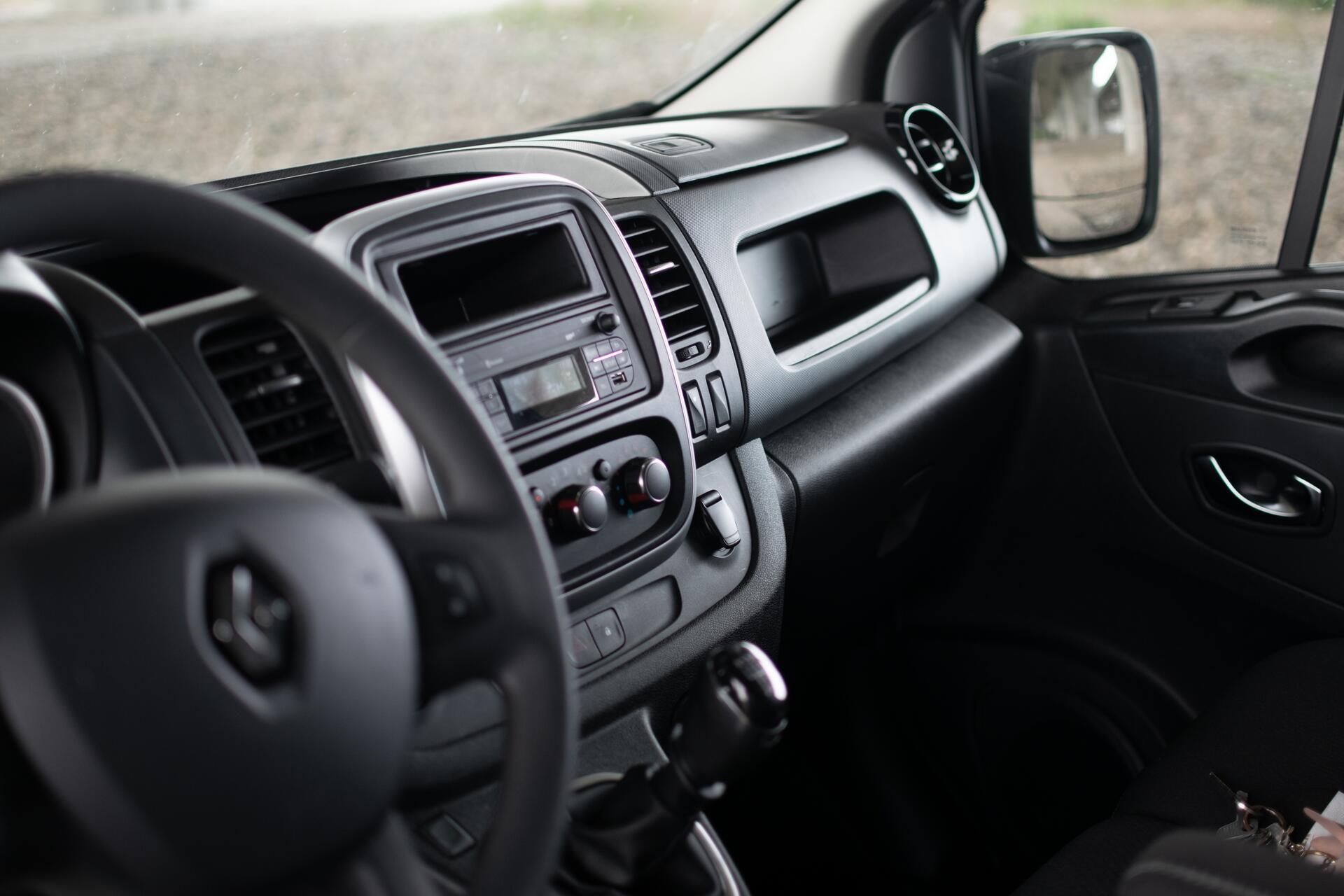 Renault Trafic - interiér testované dodávky