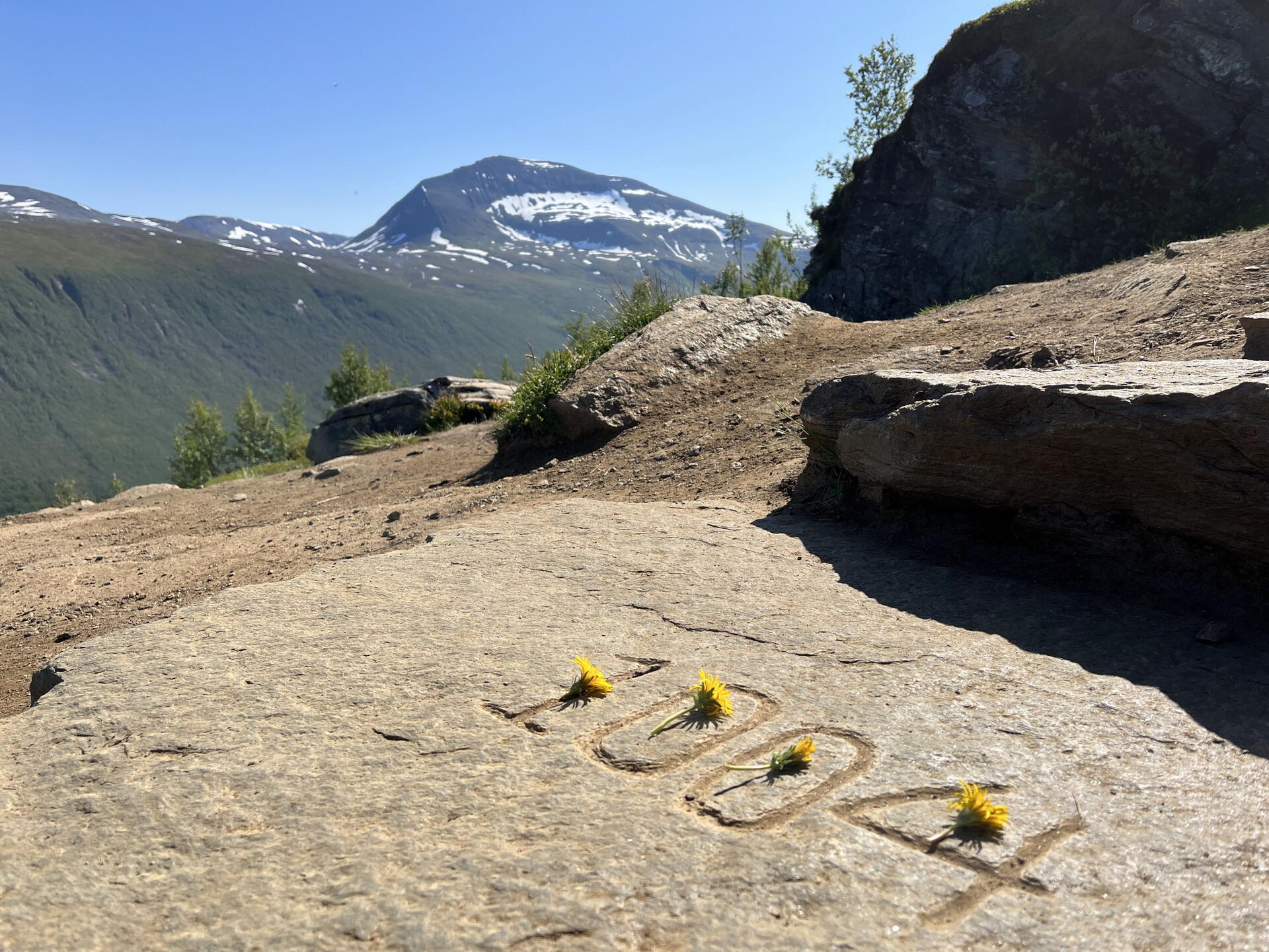 Sherpa schody na vyhlídku v Tromso