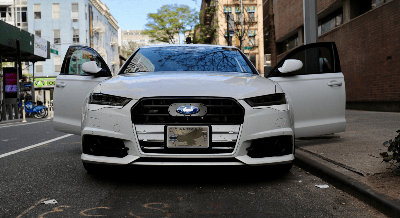 Upravená Audi S6 z rekordního pokusu