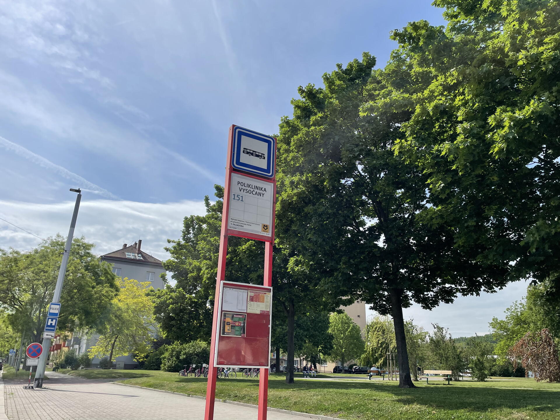 Zastávka Poliklinika Vysočany