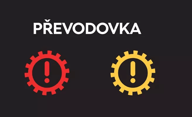 Kontrolka závady na převodovce