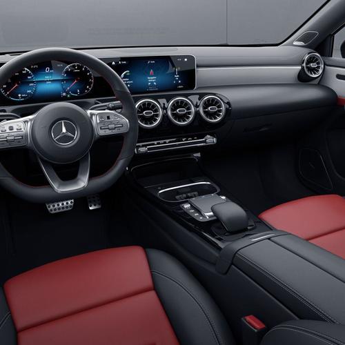 Mercedes-Benz A kožené čalounění