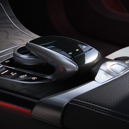Mercedes-Benz C kabriolet spínač střechy