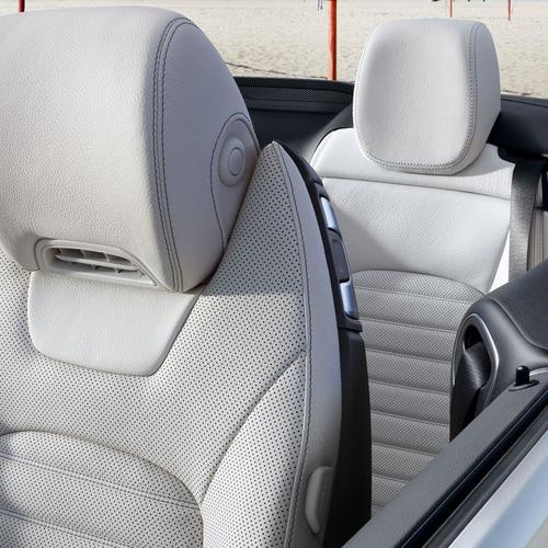 Mercedes-Benz C kabriolet vyhřívání hlav