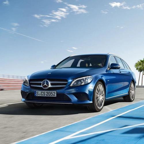 Mercedes-Benz C Kombi modrý