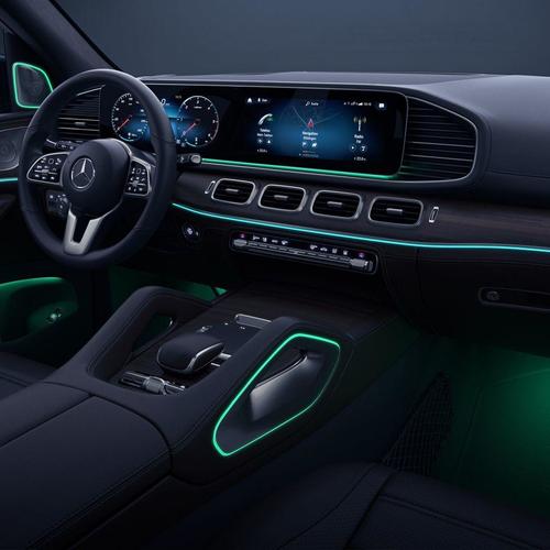 Mercedes-Benz GLE kupé ambientní osvětlení