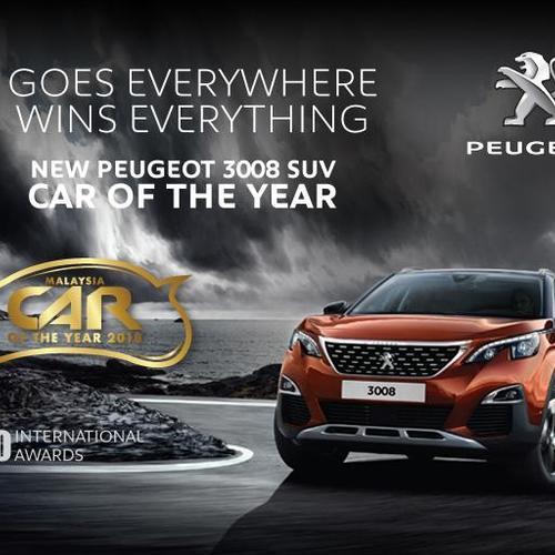 Peugeot 3008 - ocenění Auto roku
