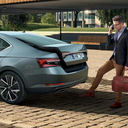 Škoda Superb liftback zavazadlový prostor