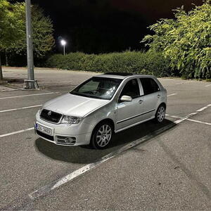 Škoda Fabia hatchback 1.9 tdi; facelift RS 96kW manuál