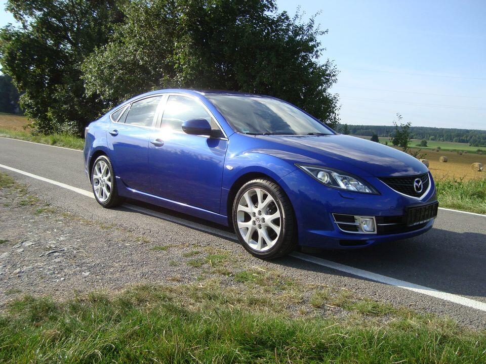 Bazar: prodej Mazda 6 2.5, ojeté, benzín, rok 2008, barva modrá