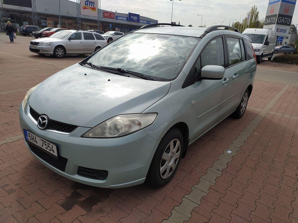 Bazar: prodej Mazda 5 1.8 85kW manuál, ojeté, benzín, rok 2005, barva  stříbrná - Portál řidiče
