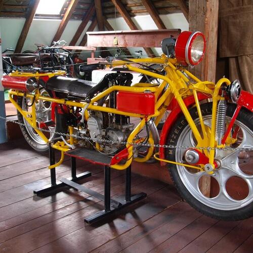 Muzeum historických motocyklů Kašperské Hory
