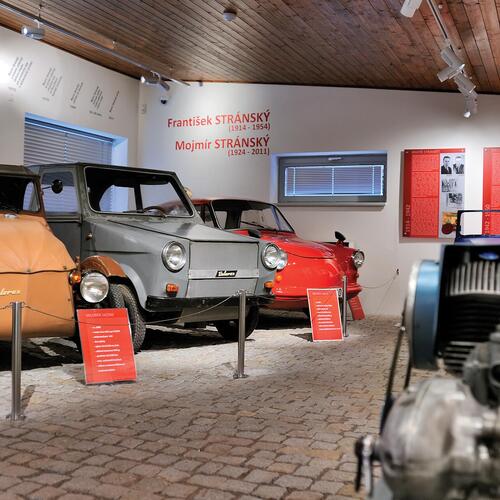 Stálá muzejní expozice: Do České Třebové Velorexem