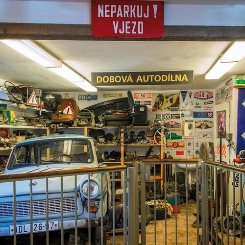 Trabant muzeum Motol