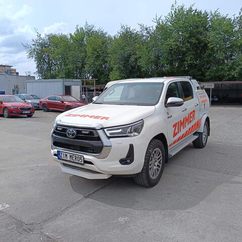 Řidič B+E na vyprošťovací speciál Toyota