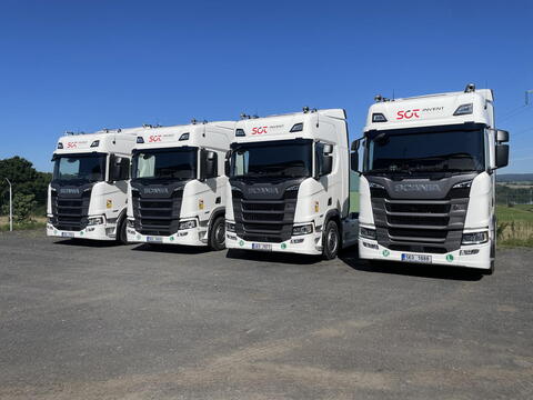 Řidič MKD na Scanii R | 5. mzdová skupina | až 75 tisíc čistého