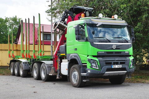 Řidič VKD – odvoz dřeva | Každý den doma | Scania / Volvo