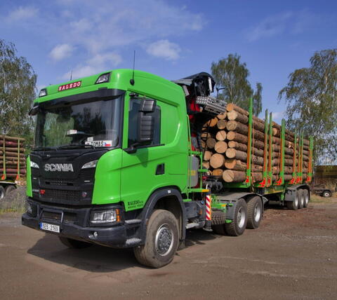 Řidič VKD – odvoz dřeva | Každý den doma | Scania / Volvo