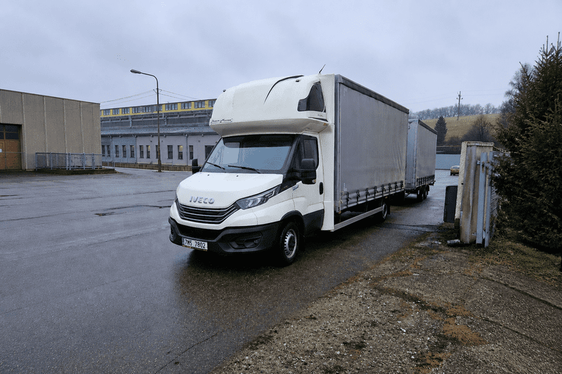 řidič B+E | víkendy volné | mzda 45 000 Kč čistého
