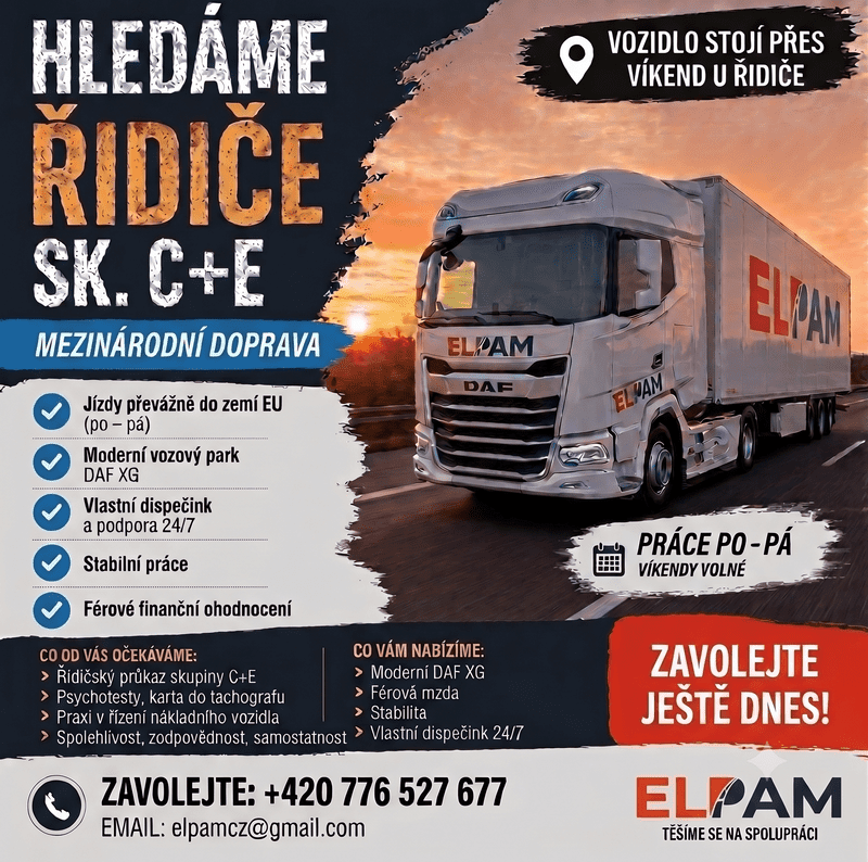 Řidič C+E