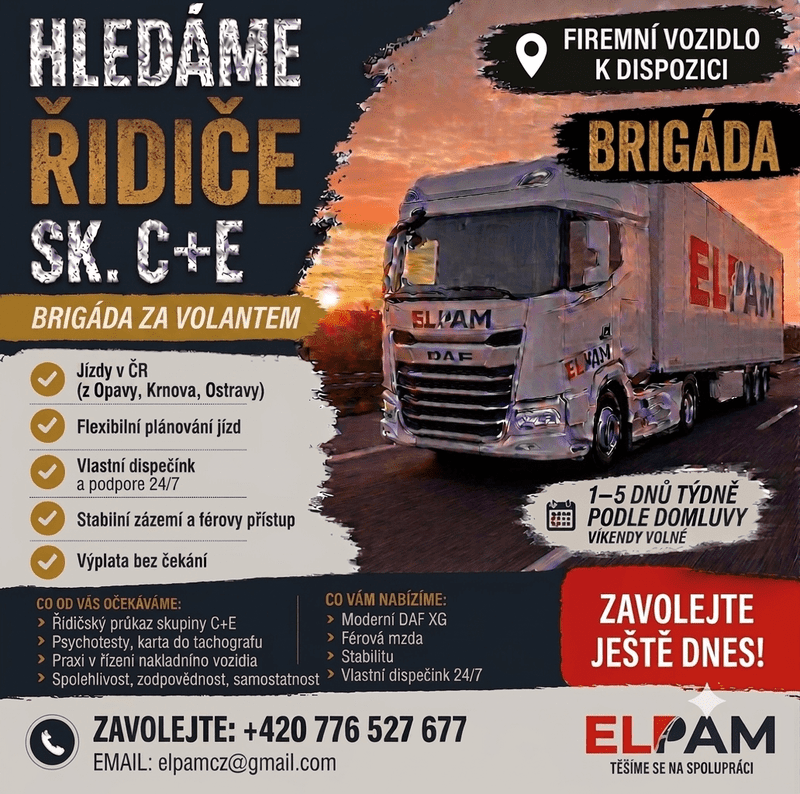 Řidič C+E