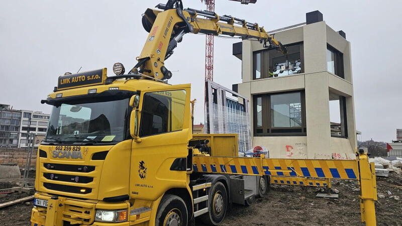 Řidič C+E na VKD | Speciál s hydraulickou rukou | 60–70 000 Kč čistého