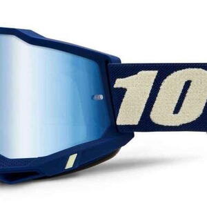 100% MX brýle ACCURI 2 brýle Deepmarine, zrcadlové modré plexi