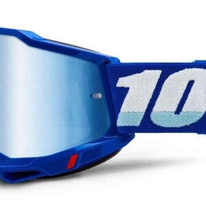 100% MX brýle ACCURI 2 brýle modré, zrcadlové modré plexi