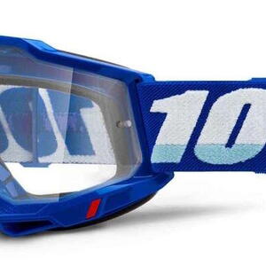 100% MX brýle ACCURI 2 OTG brýle modré, čiré plexi