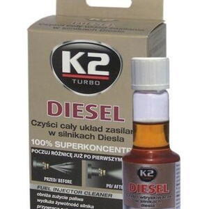 Aditivum K2 DIESEL 50 ml - čistič trysek T312
