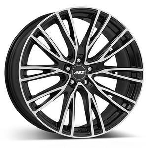 AEZ Seattle dark 8,5x21 5x112 ET32 černý lak/leštěná čelní plocha