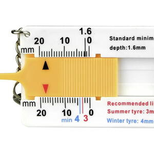 APA 31343 | Měřič hloubky vzorku pneumatik 0 až 20 mm