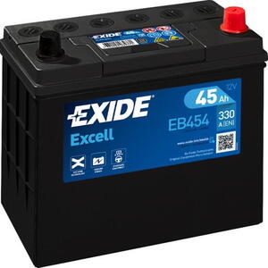 Autobaterie Exide Excell EB454 - 45Ah, 12V