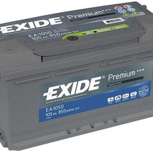 Autobaterie Exide Premium EA1050 - 105Ah, 12V