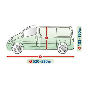 Autoplachta Mobile Garage van L520