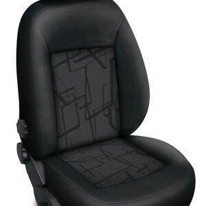 Autopotahy BMW 1 E87, od r. 2004-2011, AUTHENTIC PREMIUM, Matrix šedý