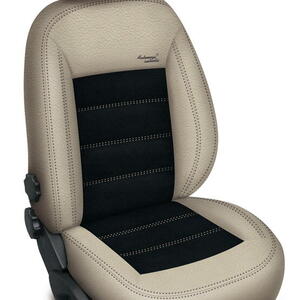 Autopotahy BMW X3, od r. 2003-2010, AUTHENTIC VELVET, béžovočerné