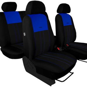 Autopotahy Ford C- MAX I, od r. 2003-2010, 5 míst, DUO TUNING modročerné