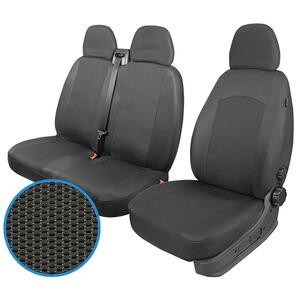 Autopotahy Ford Transit CUSTOM II, 2+1, od 2023, grafit